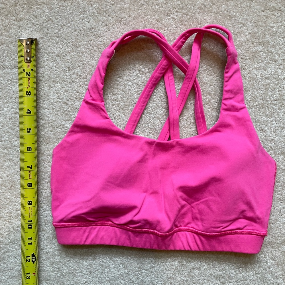 lululemon energy bra - size 4
